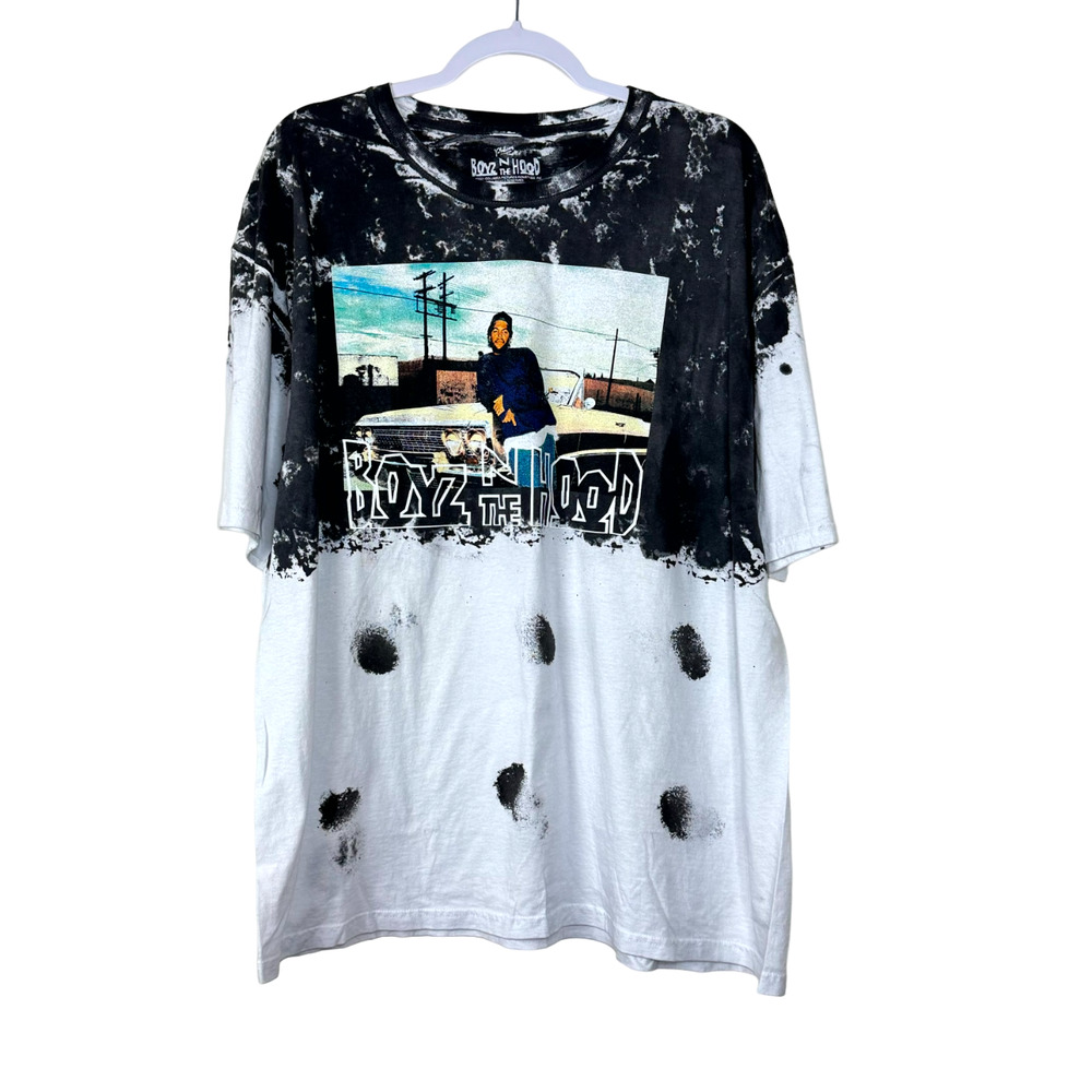 Philcos Boyz N The Hood Black White T-Shirt NWOT Size Large